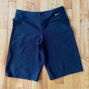 Nike black bike shorts